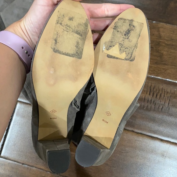 Halogen grey suede over the knee boots - Picture 3 of 3